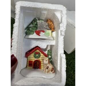 DEPT 56 The Original Snow Village CAT & DOG Set #5131-4 Holiday Christmas Lovers